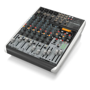 QX1204USB : Premium 12-Input 2/2-Bus Mixer with XENYX Mic Preamps & Compressors, Klark Teknik Multi-FX Processor, Wireless Option and USB/Audio Interface