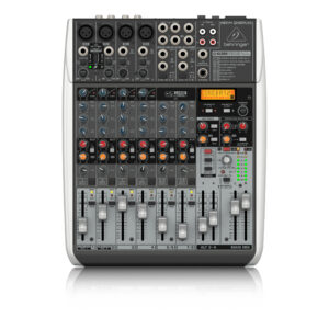 QX1204USB : Premium 12-Input 2/2-Bus Mixer with XENYX Mic Preamps & Compressors, Klark Teknik Multi-FX Processor, Wireless Option and USB/Audio Interface