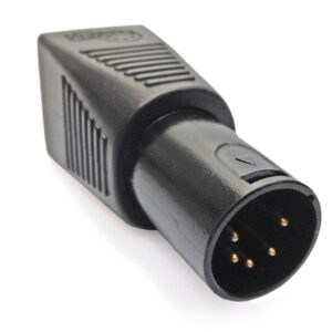 CPoint RJ45 (Cat5) to 5 Pin DMX Male adaptor