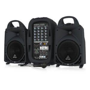 PPA500BT : Ultra-Compact 500-Watt 6-Channel Portable PA System with Bluetooth Wireless Technology, Wireless Microphone Option, Klark Teknik Multi-FX Processor and FBQ Feedback Detection