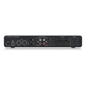 UMC404HD : Audiophile 4x4, 24-Bit/192 kHz USB Audio/MIDI Interface with Midas Mic Preamplifiers