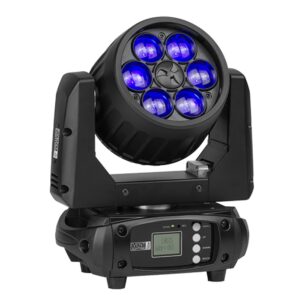 Event Lighting LM6X15 6x15W RGBW Moving Head Zoom Wash