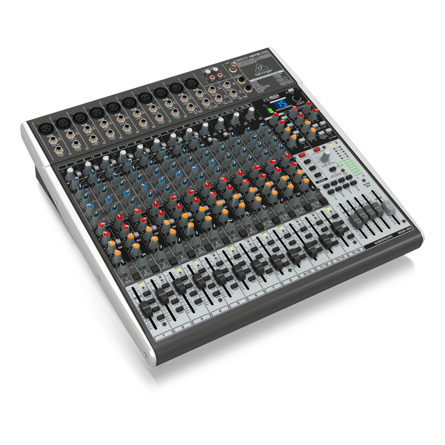 Behringer Xenyx X2442USB 24 Input Mixer Light Up My Life   X2442USB Left 1536x1536 