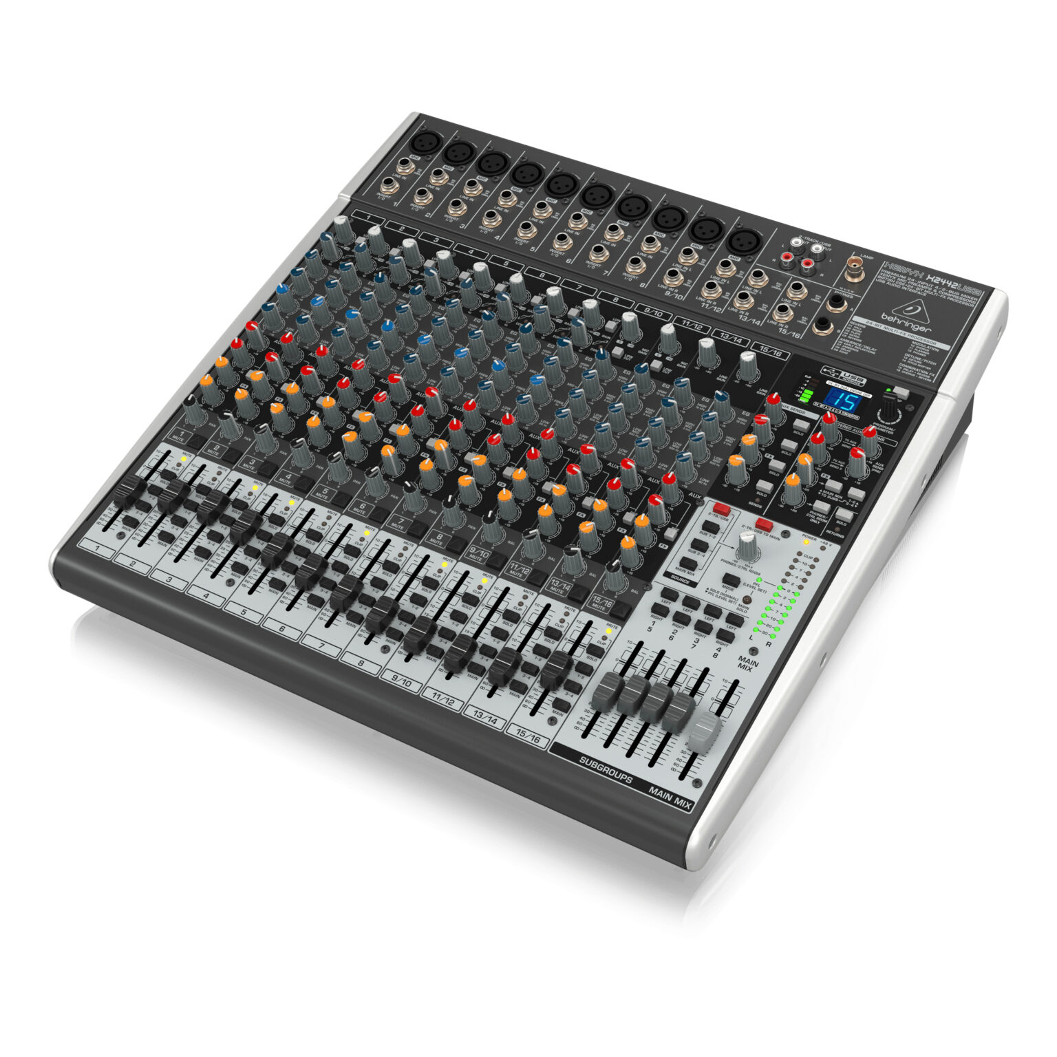 Behringer Xenyx X2442USB 24 Input Mixer | Light up my Life