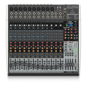 X2442USB : Premium 24-Input 4/2-Bus Mixer with XENYX Mic Preamps & Compressors, British EQs, 24-Bit Multi-FX Processor and USB/Audio Interface