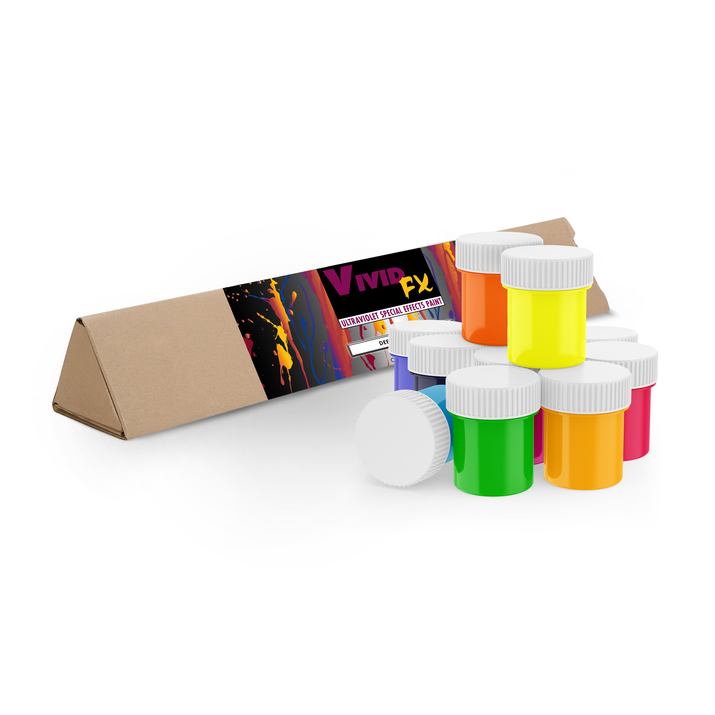 Fluorescent Paint Sample Kit