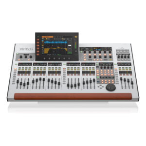 WING : 48-Channel, 28-Bus Full Stereo Digital Mixing Console with 24-Fader Control Surface and 10" Touch Screen