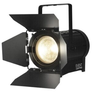 Event Lighting F100WWMZ. 100 watt Warm White Fresnel with Manual Zoom