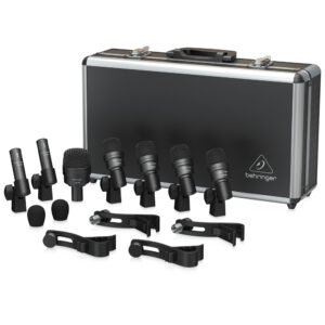 Behringer BC1200 7-Piece Drum Microphone Set in Case