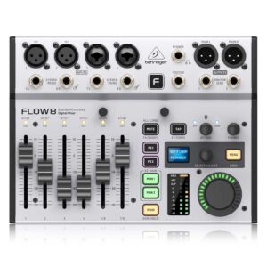 Behringer FLOW-8 Bluetooth Controlled USB Digital Mixer