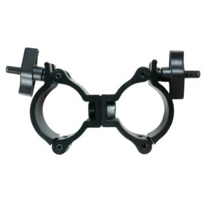 Event Lighting CLAMPDP50L 50mm Double Swivel Coupler 75KG Capacity (Black)